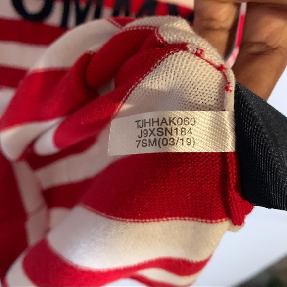 Tommy Hilfiger Women's Embroidered Logo Sweater Top - Picture 6 of 7